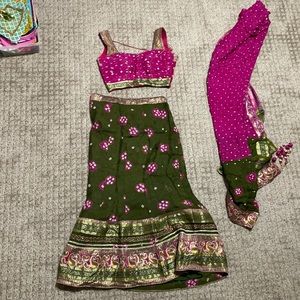 Indian lengha (chanya choli)